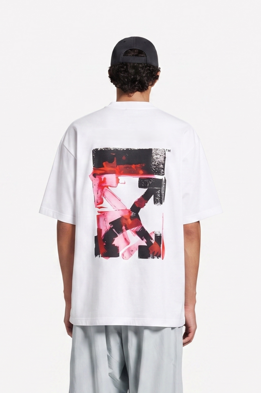 Off-White Paint Arrow White T-SHIRT