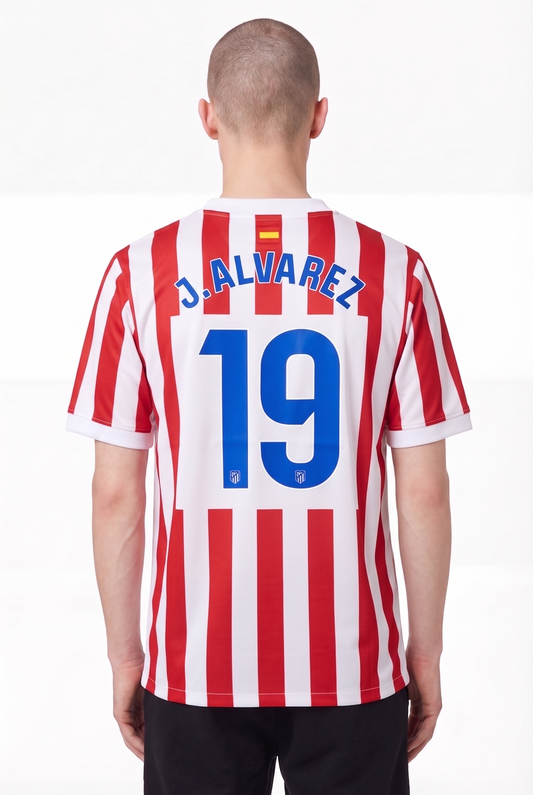Nike Atletico Madrid J. Alvarez Red/White T-SHIRT