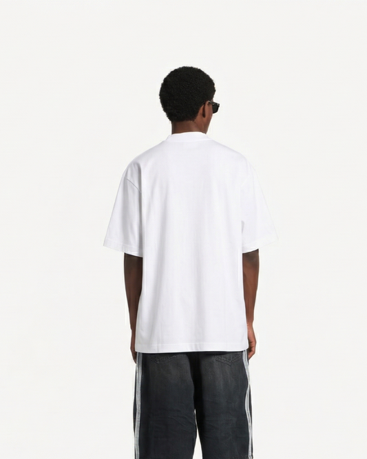 Lacoste Global Logo White T-SHIRT