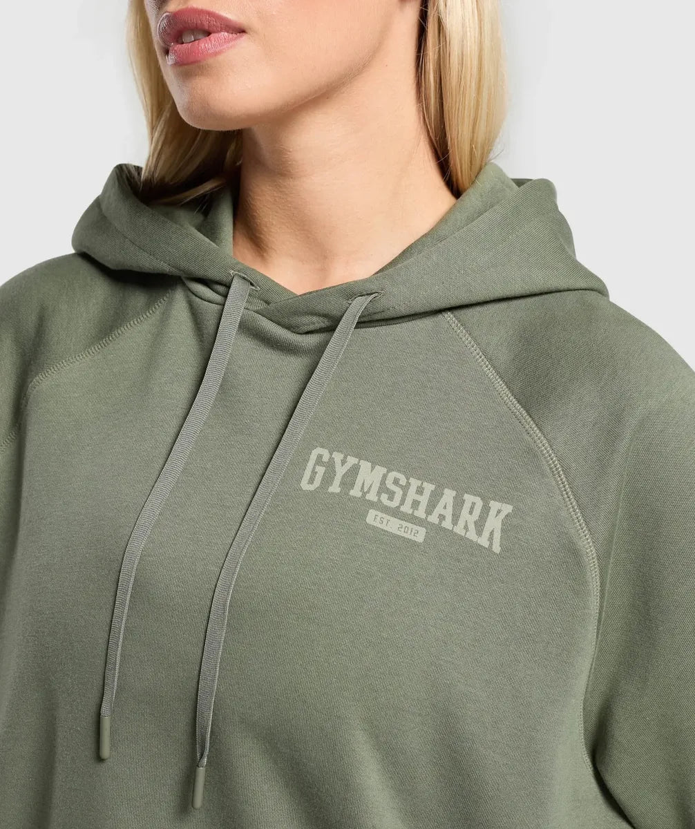 Gymshark Heritage Core Green HOODIE