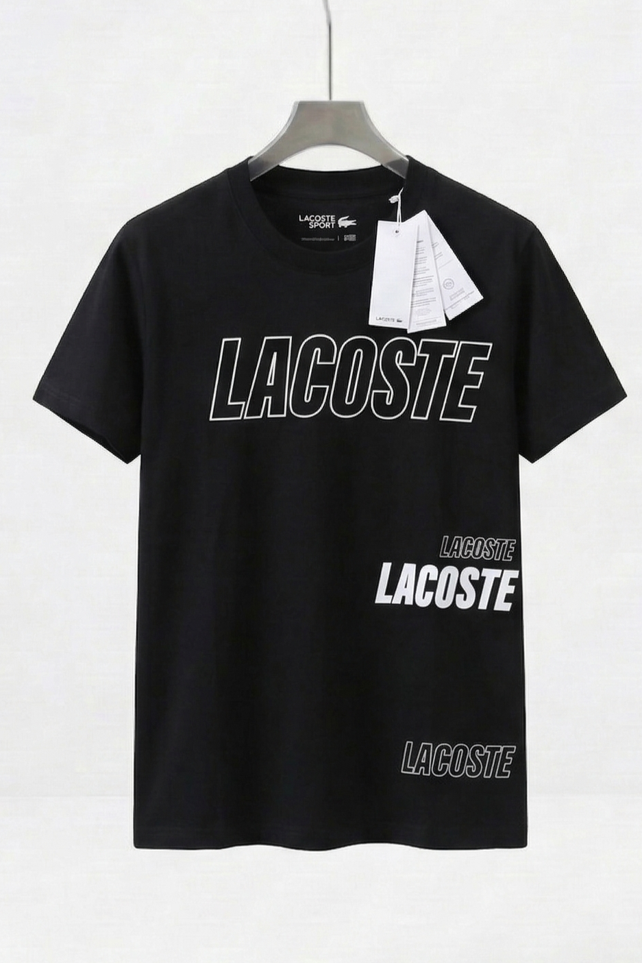 Lacoste Super Global Black T-SHIRT