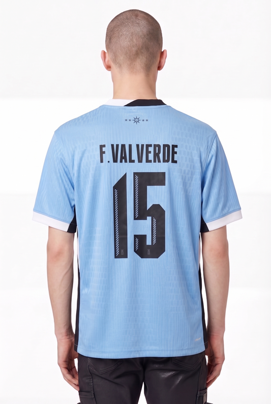 Nike Uruguay 2024 F. Valverde Celeste T-SHIRT