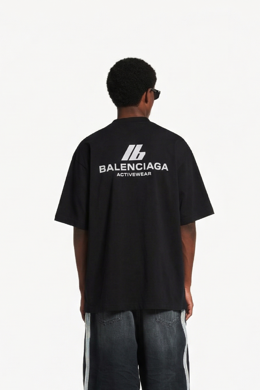 Balenciaga Active Wear Black T-SHIRT