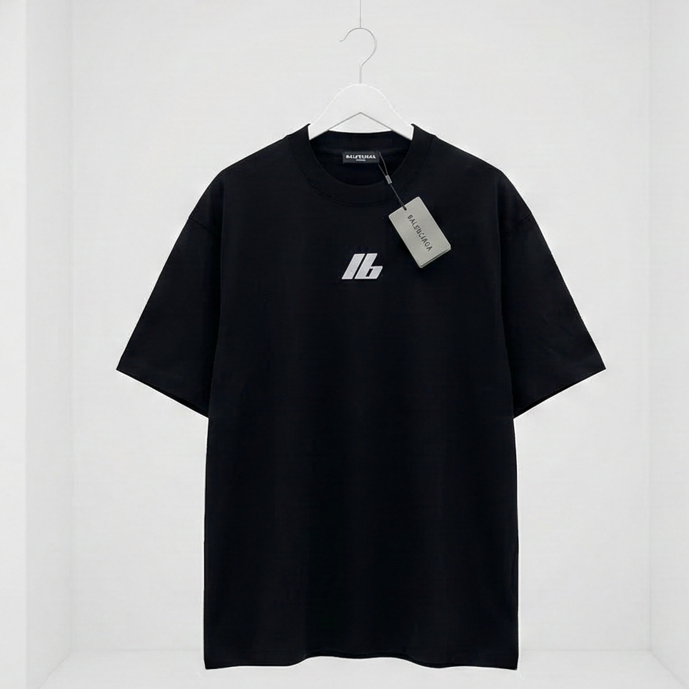 Balenciaga Active Wear Black T-SHIRT