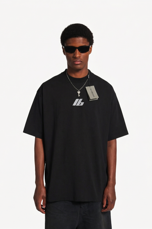 Balenciaga Active Wear Black T-SHIRT
