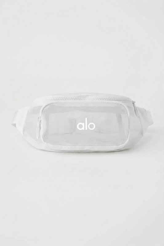 Alo Yoga Explorer Fanny Pack White BAG