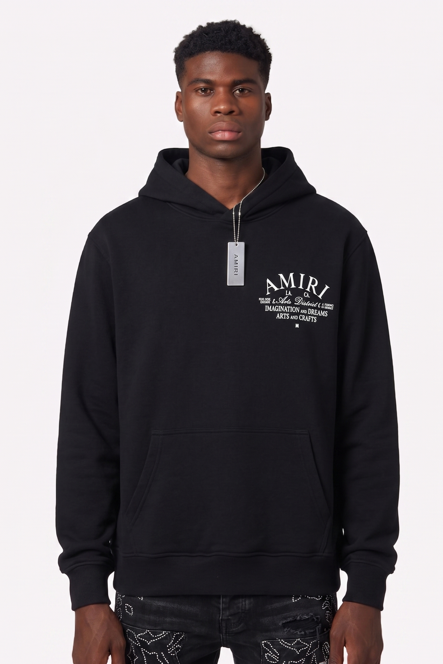 Amiri Arts and Crafts Black HOODIE
