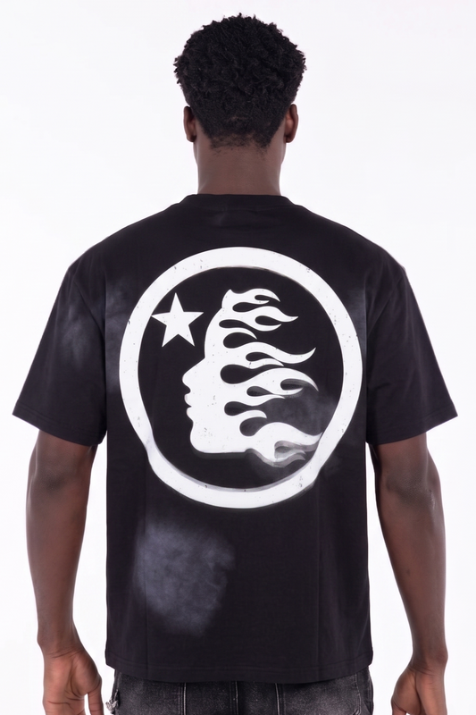 Hellstar Classic Logo Black T-SHIRT