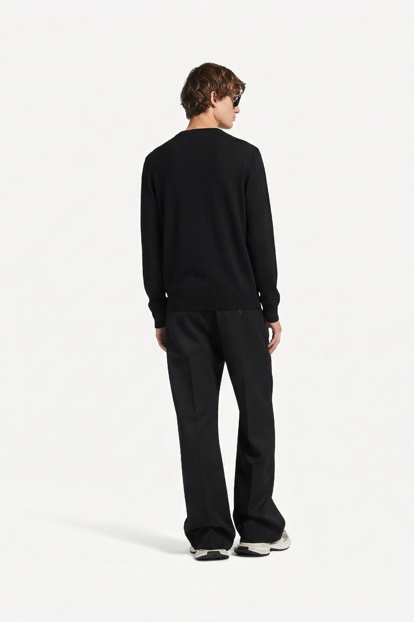 Armani Exhange Global Logo Black SWEATSHIRT