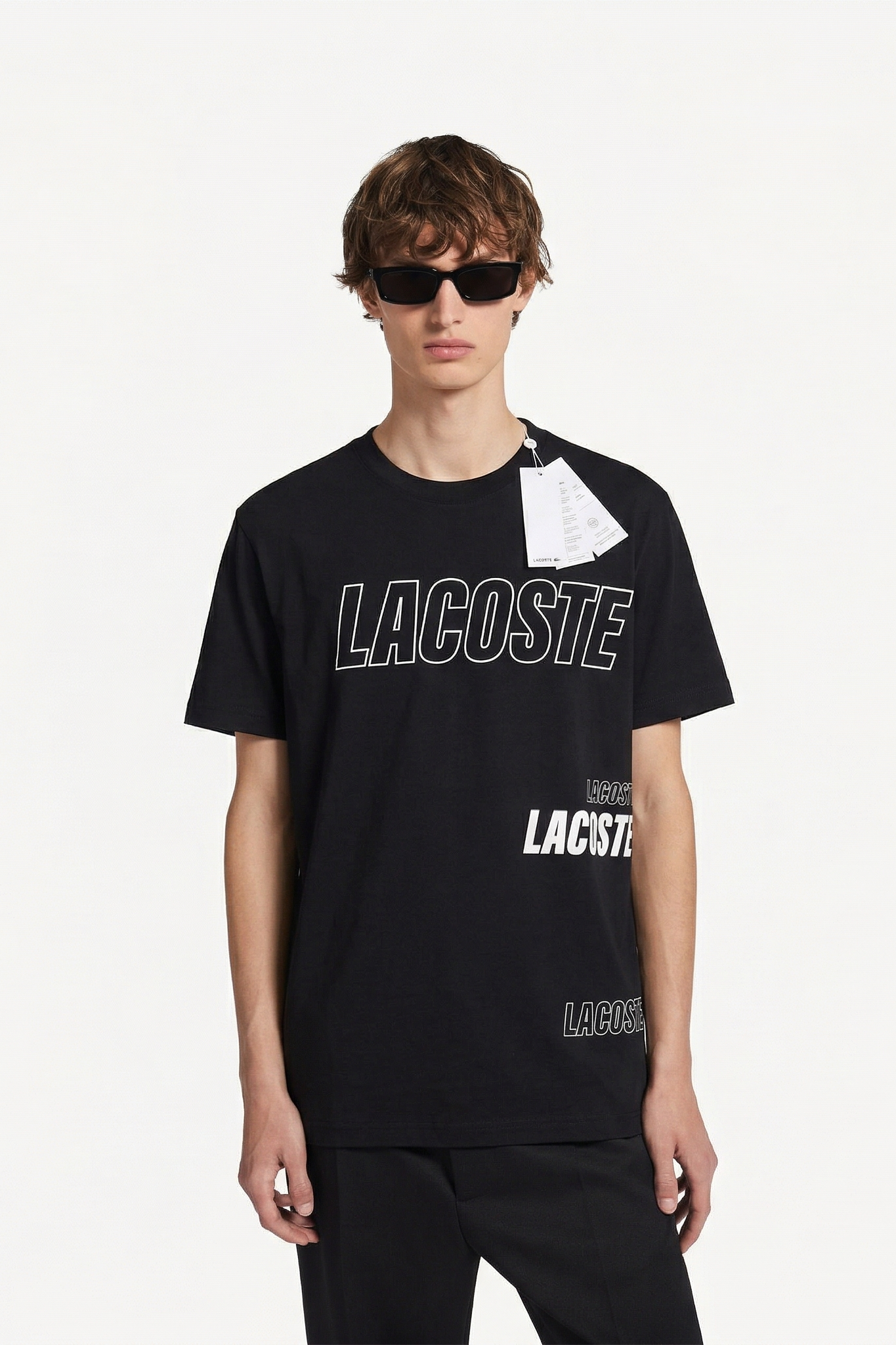 Lacoste Super Global Black T-SHIRT