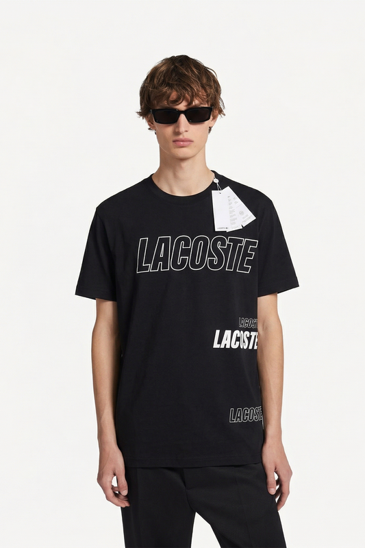 Lacoste Super Global Black T-SHIRT