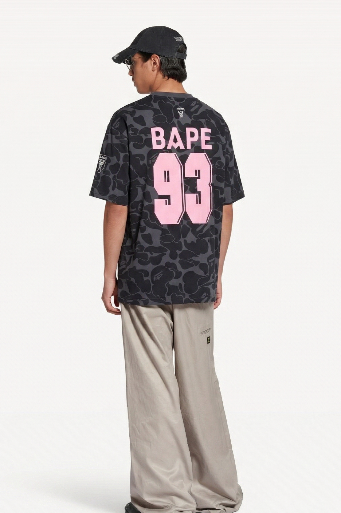 Bape Miami 93 Gray/Purple T-SHIRT