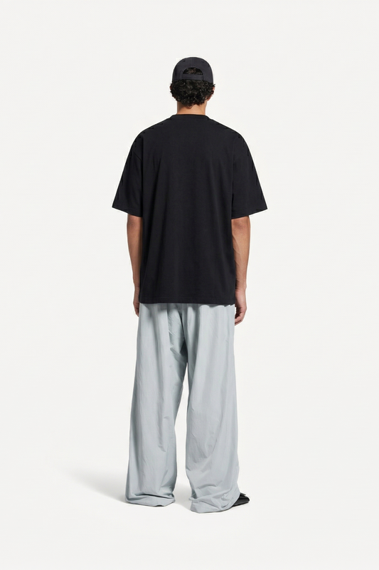 Fendi Global Logo Black T-SHIRT