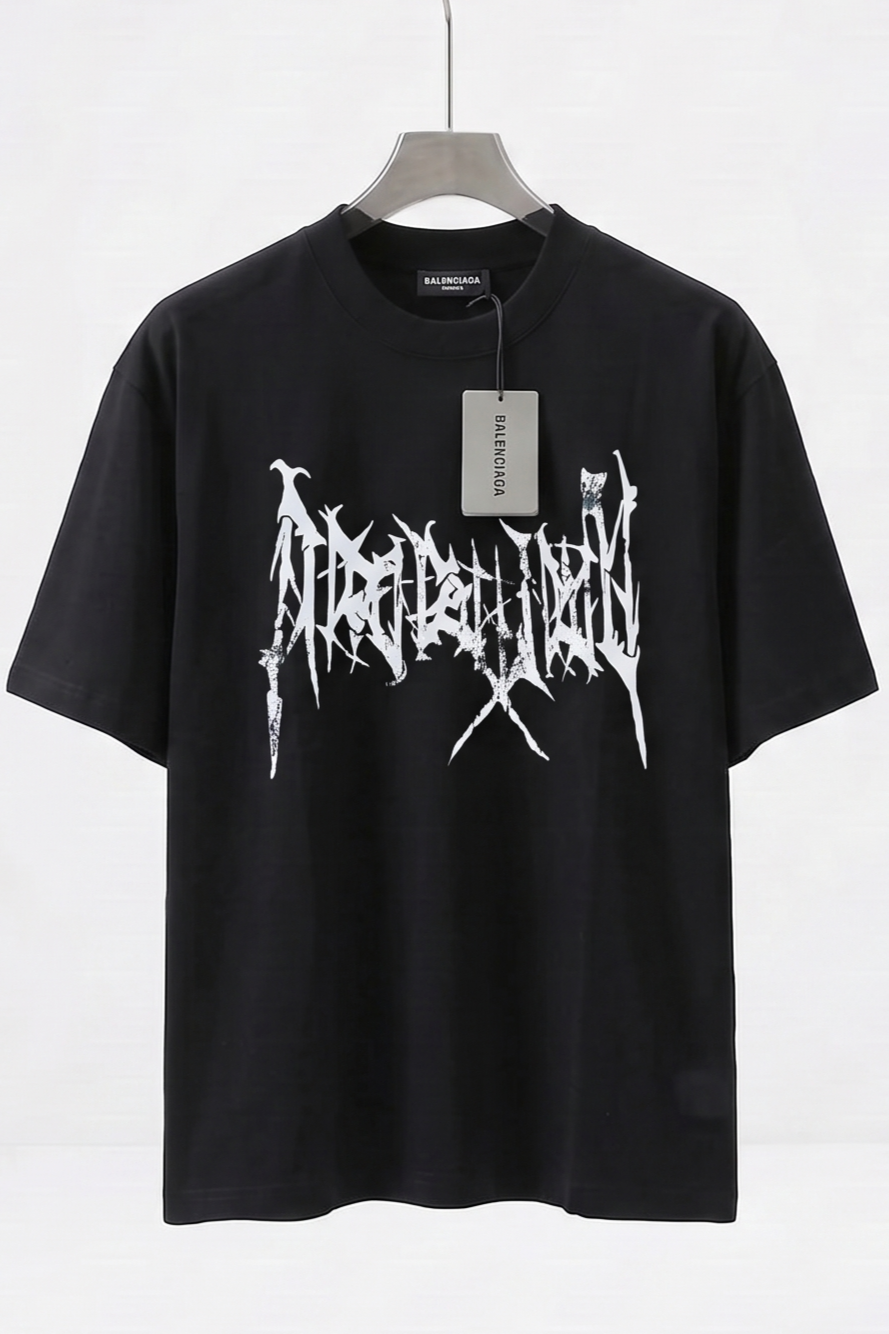 Balenciaga Speed Metal Black T-SHIRT