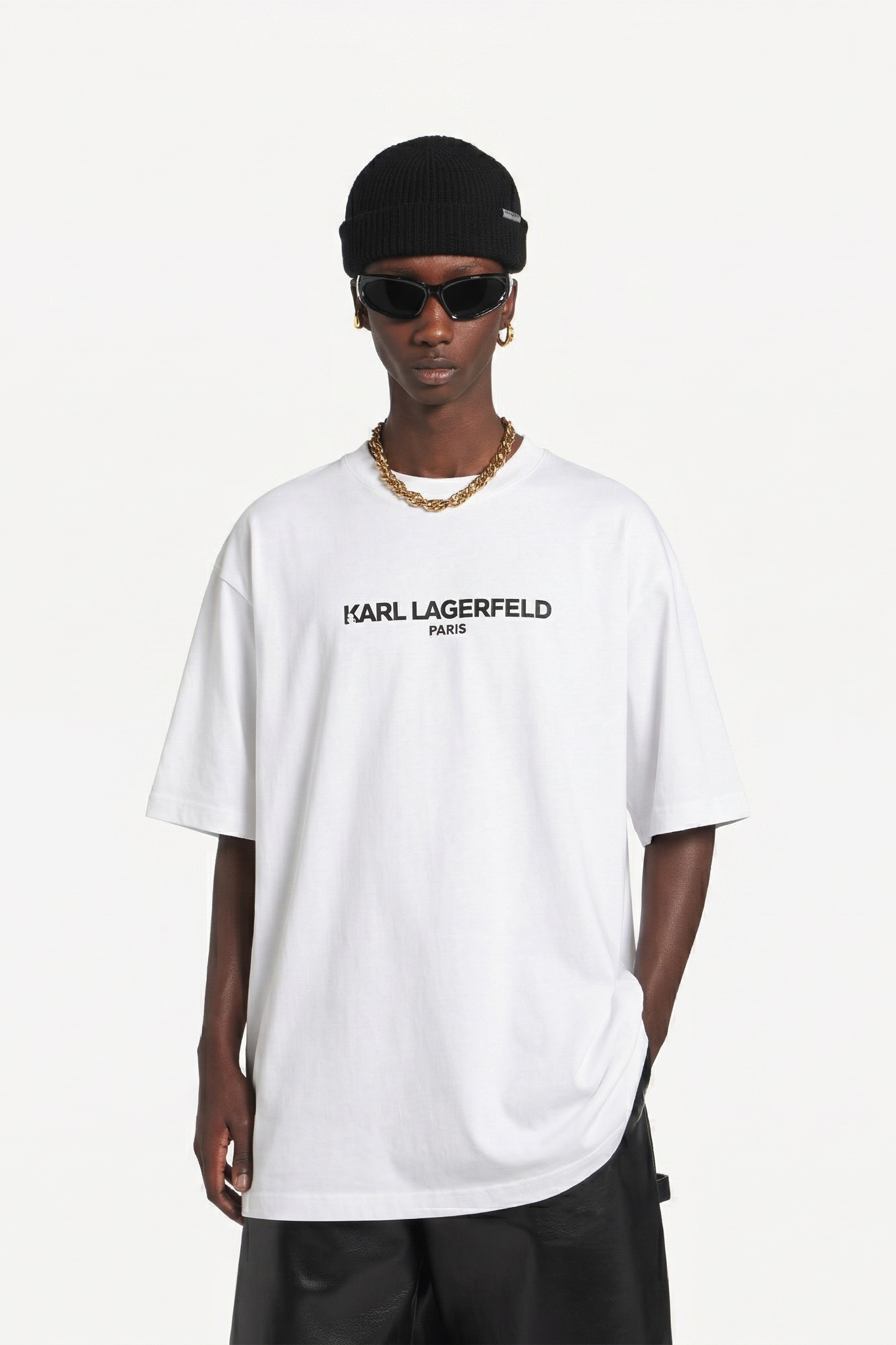Karl Lagerfeld Regular White T-SHIRT
