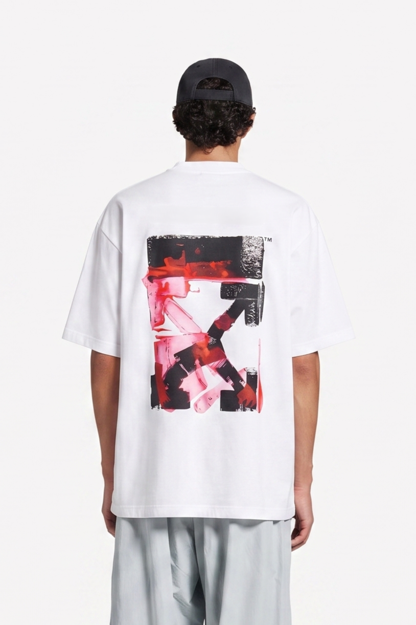 Off-White Paint Arrow White T-SHIRT