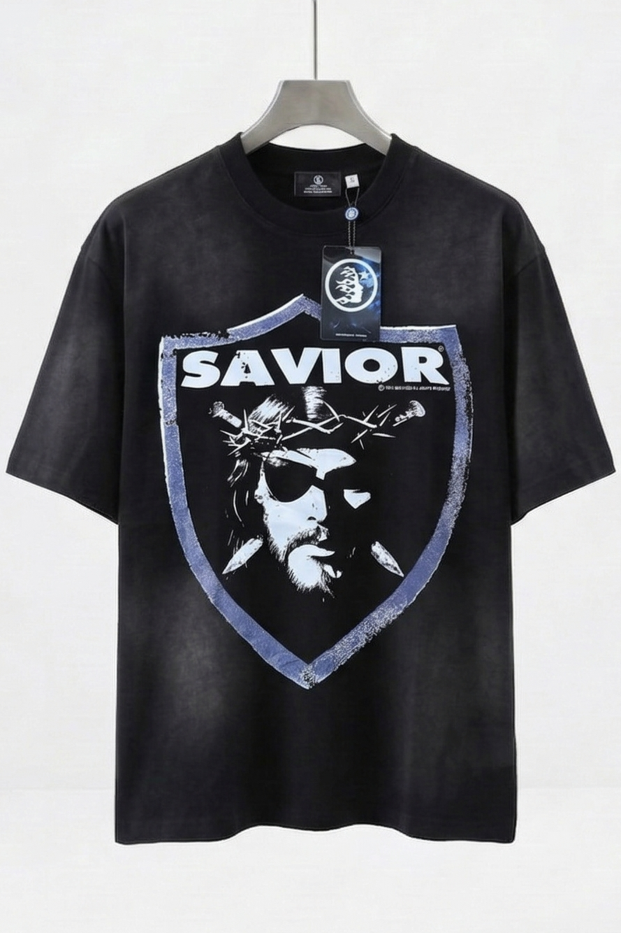 Hellstar Better Than Satan Black Gray T-SHIRT