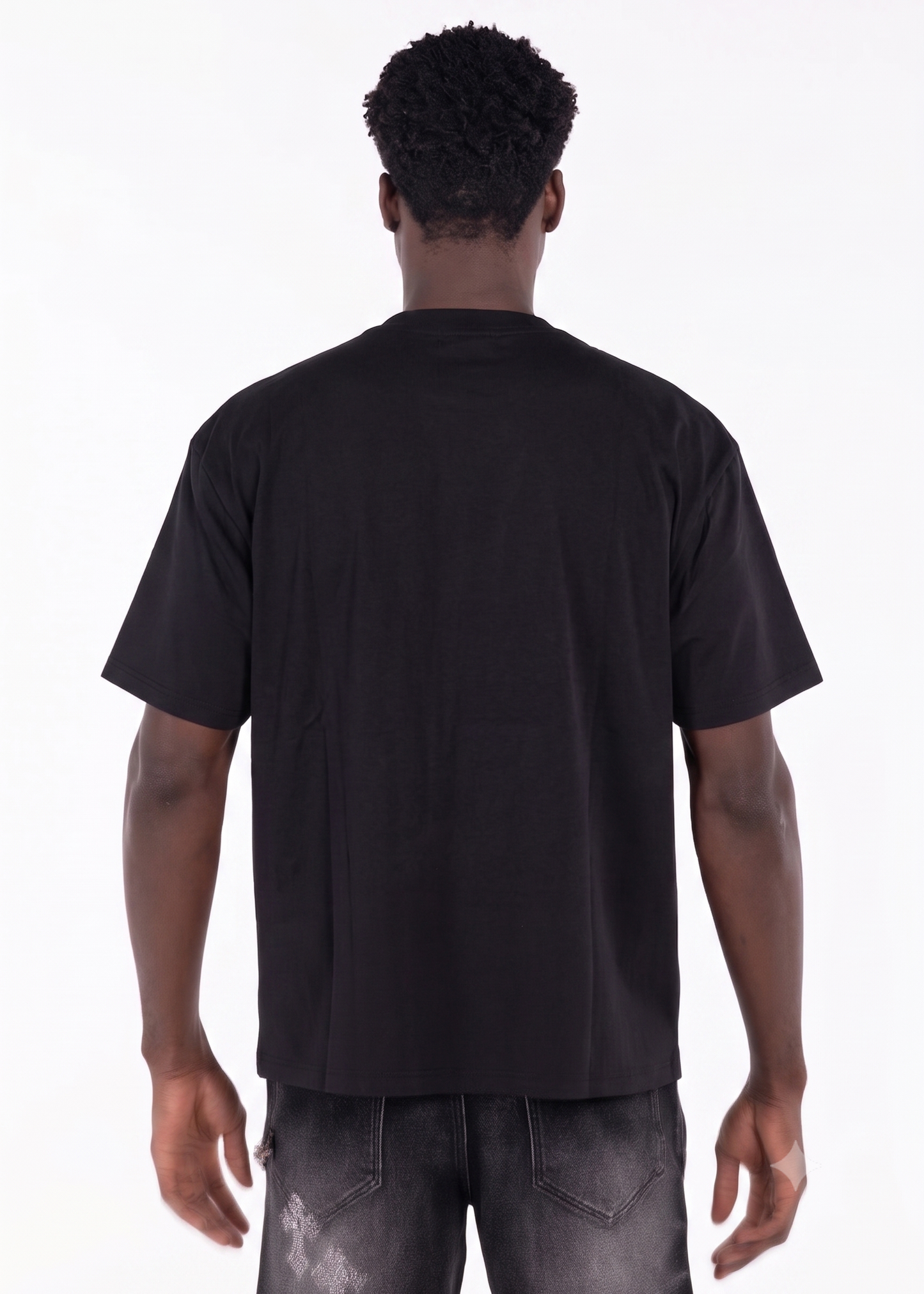 Versace Thrasher Flame Black T-SHIRT