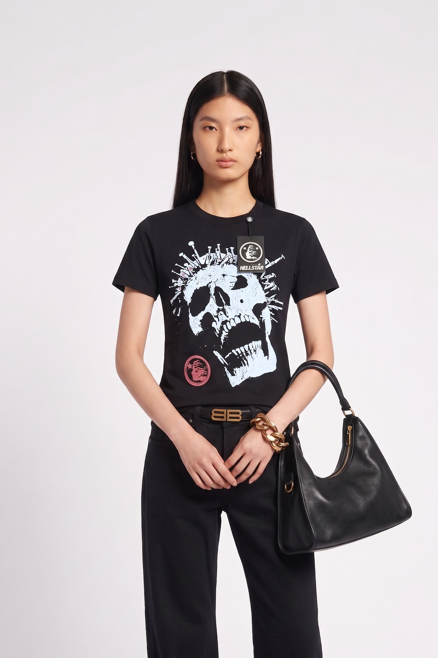 Hellstar Brainwashed Black T-SHIRT