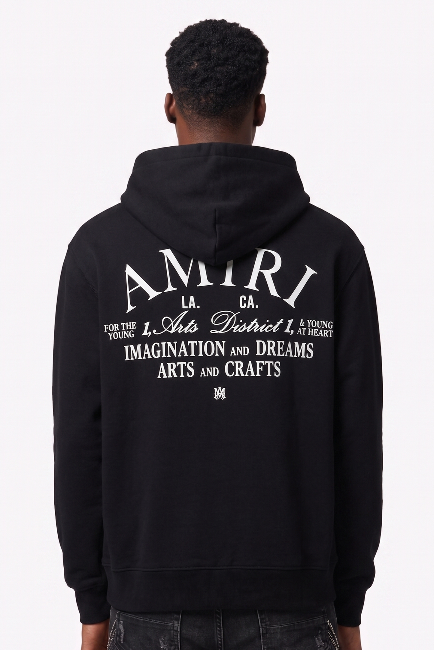 Amiri Arts and Crafts Black HOODIE