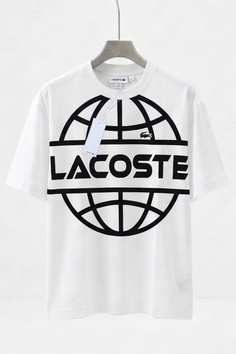 Lacoste Global Logo White T-SHIRT