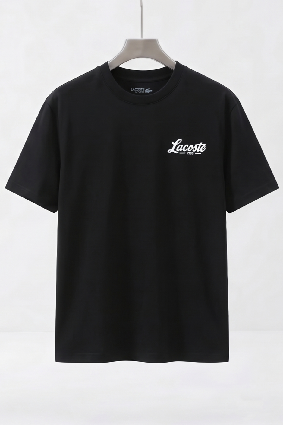 Lacoste Golf Badge Black T-SHIRT