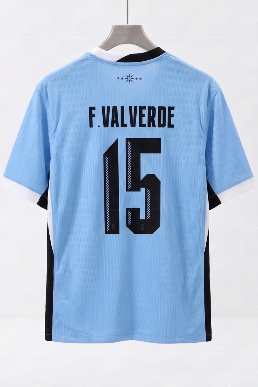 Nike Uruguay 2024 F. Valverde Celeste T-SHIRT