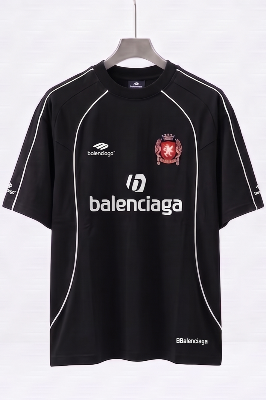 Balenciaga Shanghai Soccer 10 Black T-SHIRT