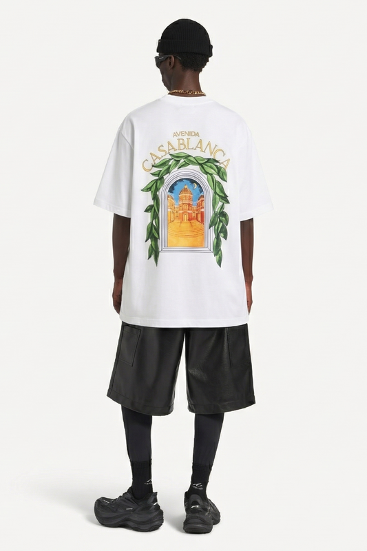 Casa Blanca Avenida White T-SHIRT