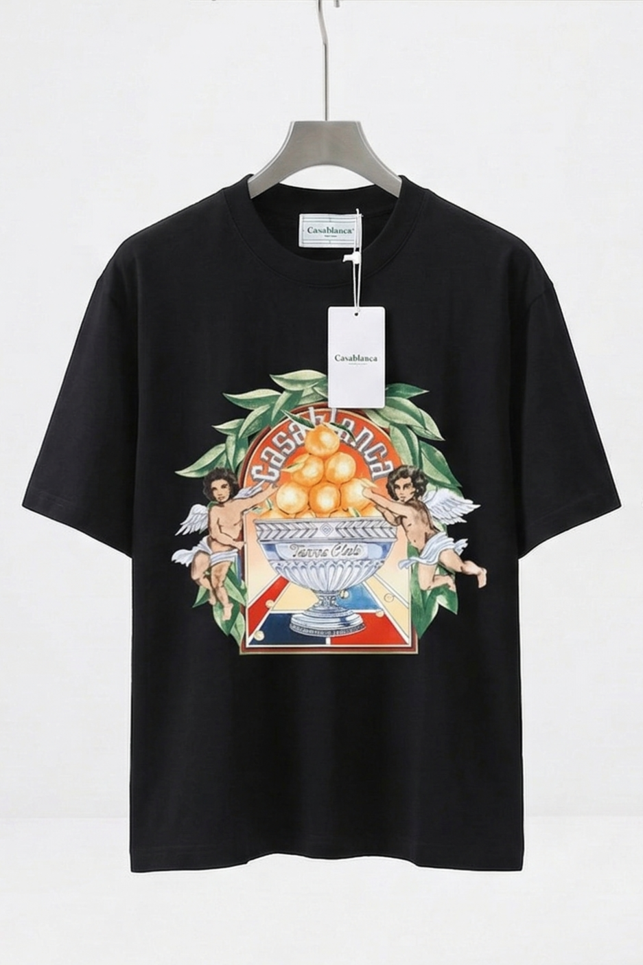 Casa Blanca Global Logo Black T-SHIRT