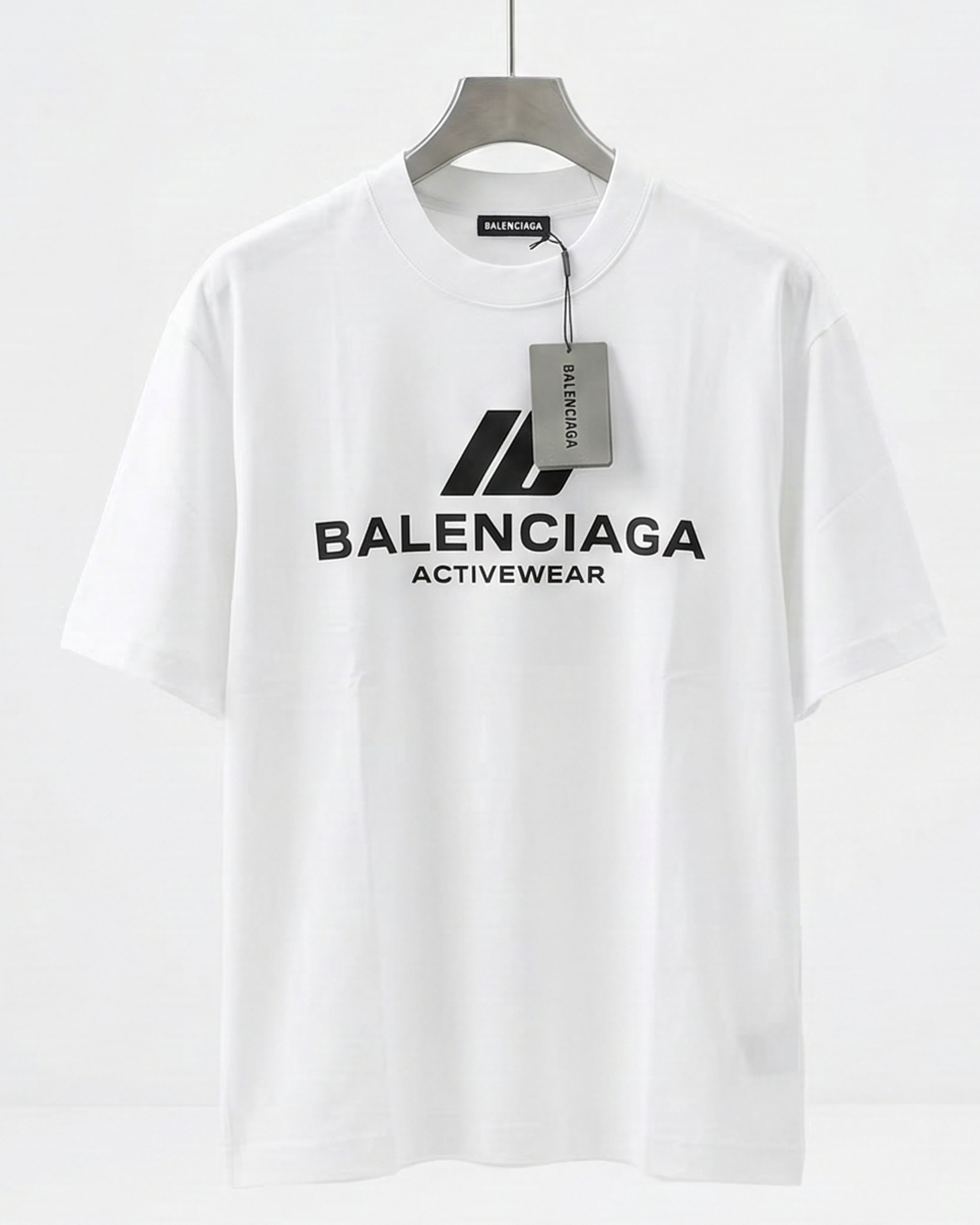 Balenciaga Active Wear White T-SHIRT