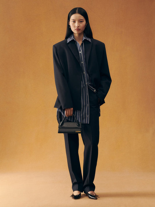 Jacquemus Le Chiquito Long Black BAG