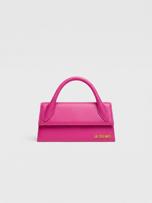 Jacquemus Le Chiquito Long Deep Pink BAG