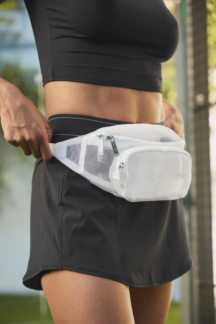 Alo Yoga Explorer Fanny Pack White BAG
