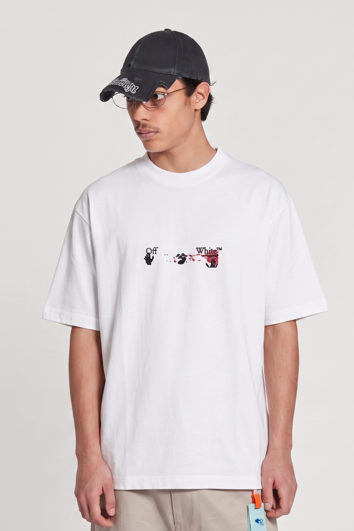 Off-White Paint Arrow White T-SHIRT