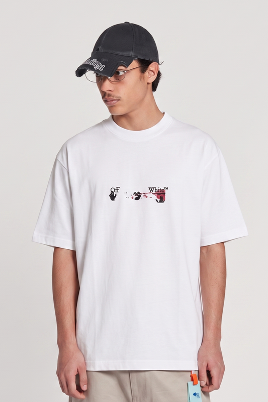 Off-White Paint Arrow White T-SHIRT