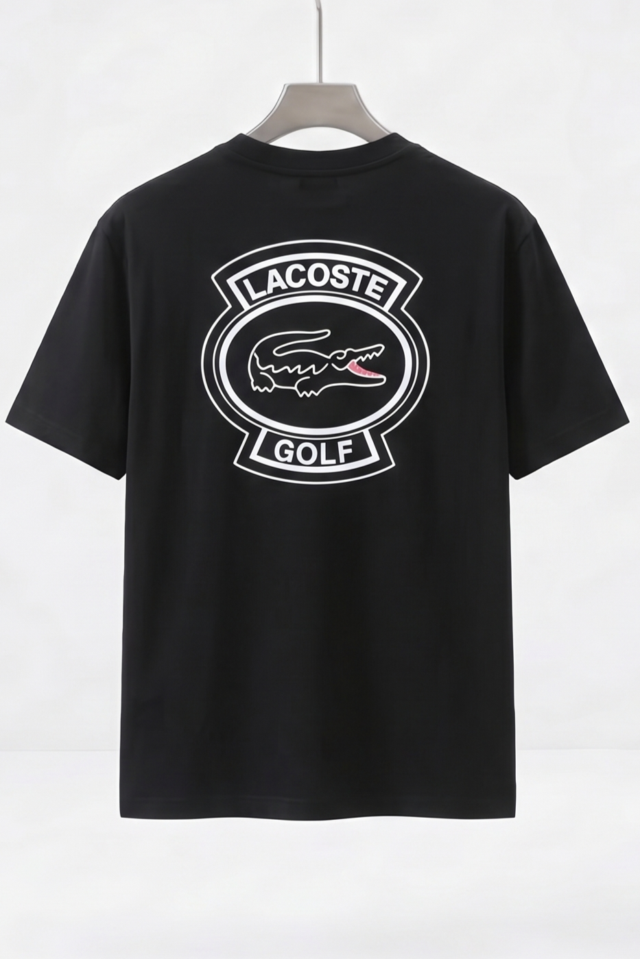 Lacoste Golf Badge Black T-SHIRT